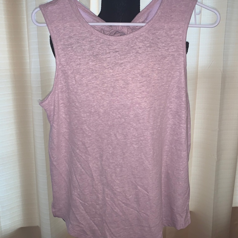 Old Navy Pink Work Out Too w/ Bow on the Back